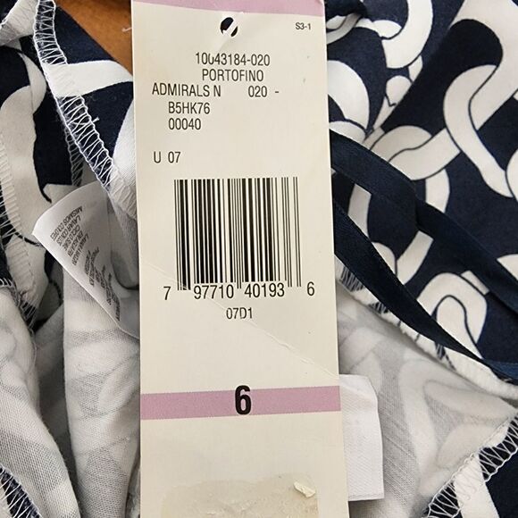 Jones NY Women’s Sleeveless One Shoulder Tie Side Zipper Closure Dress Size 6 - Picture 8 of 8